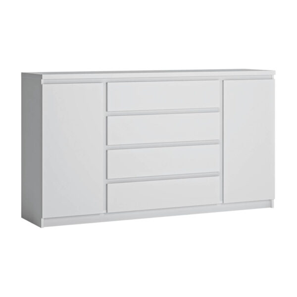 POCO Sideboard Fribo Alpinweiß Spanplatte B/H/T: ca. 165x93x40 cm POCO Sideboard Fribo Alpinweiß Spanplatte B/H/T: ca. 165x93x40 cm