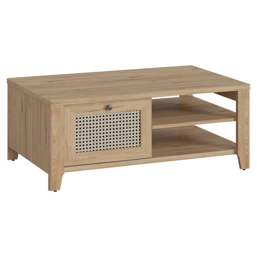 Couchtisch Cestino Jackson Hickory Nachbildung B/H/T: ca. 110x43,5x68 cm