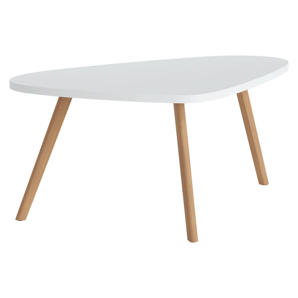 POCO Couchtisch Moritz Alpinweiß B/H/T: ca. 93x40x58 cm
