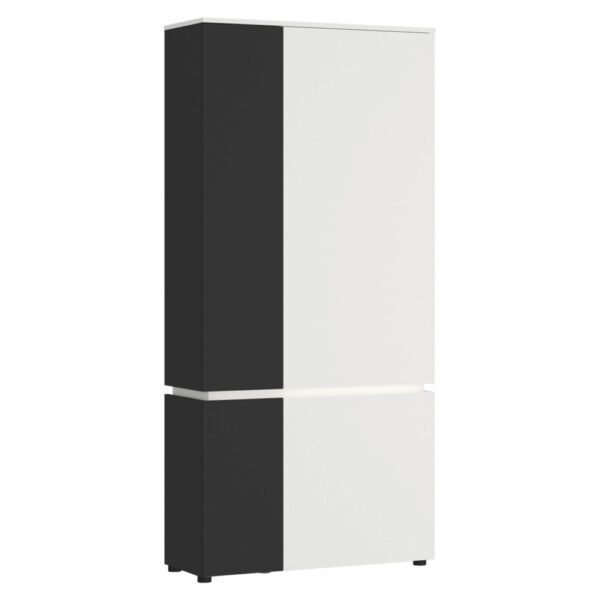 Garderobenschrank Luce
Alpinweiß anthrazit B/H/T: ca. 90x199x40 cm