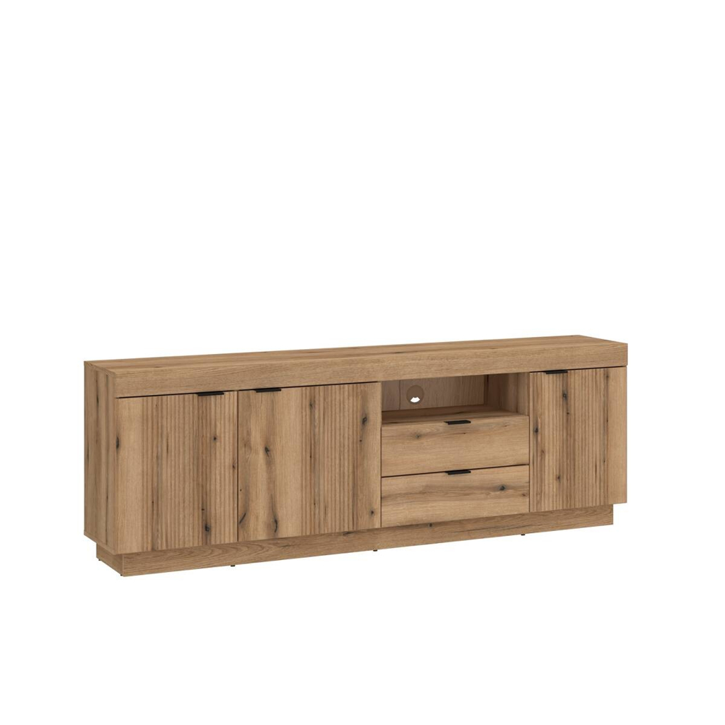 POCO Lowboard Delamar Eiche Evoke Coast Nachbildung B/H/T: ca. 185,9x66,6x39,6 cm