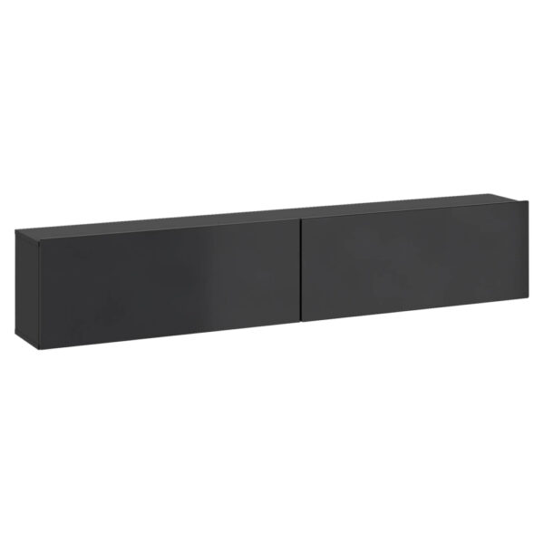 POCO TV-Lowboard Otis schwarz Hochglanz B/H/T: ca. 180x37x32 cm