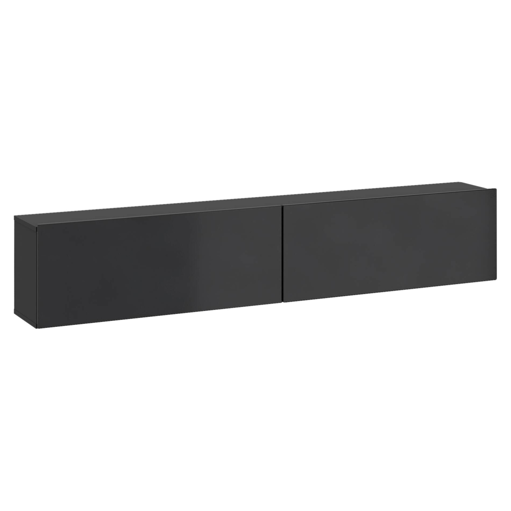 POCO TV-Lowboard Otis schwarz Hochglanz B/H/T: ca. 180x37x32 cm