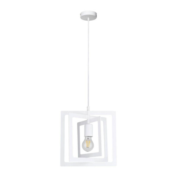 5901602371176 SPOT Light Pendelleuchte Justyna
weiß Metall L/D: ca. 112x28 cm E27 1 Brennstellen