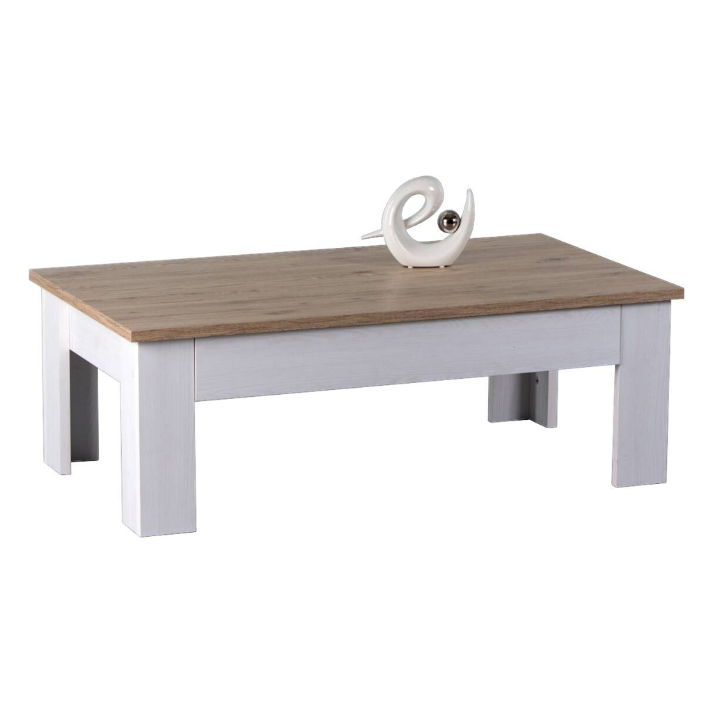 POCO Couchtisch Romance Sibiu Lärche Nachbildung San-Remo Nachbildung B/H/T: ca. 115x40x65 cm