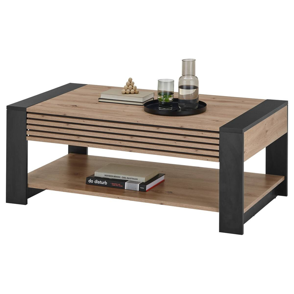 POCO Couchtisch Felipe Eiche Artisan Nachbildung B/H/T: ca. 107x42x60 cm