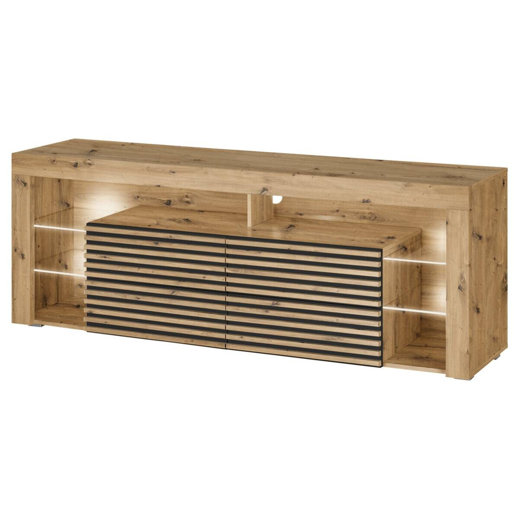 POCO TV-Lowboard Goal 2.0 Eiche Artisan Nachbildung B/H/T: ca. 179x67x44 cm
