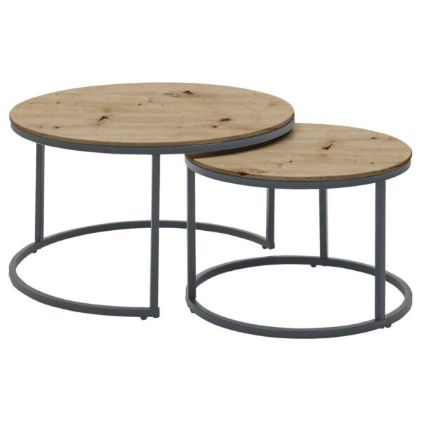 POCO Couchtisch Gino 2 Eiche Artisan Nachbildung POCO Couchtisch Gino 2 Eiche Artisan Nachbildung