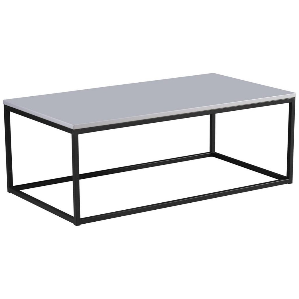 POCO Couchtisch Thor 2 grau lackiert B/H/T: ca. 110x40x60 cm