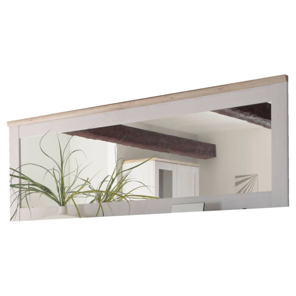 5901730905908 Wandspiegel Romance
weiß Sibiu Lärche Nachbildung Holzoptik San-Remo Nachbildung B/H/T: ca. 186x63x4 cm