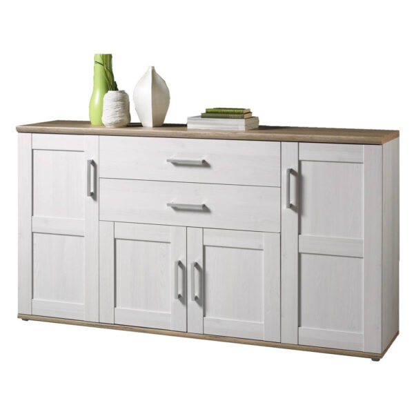 POCO Sideboard Romance Sibiu Lärche Nachbildung San-Remo Nachbildung B/H/T: ca. 186x100x46 cm