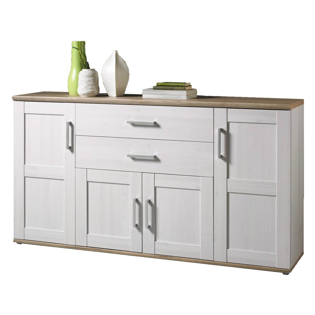 POCO Sideboard Romance Sibiu Lärche Nachbildung San-Remo Nachbildung B/H/T: ca. 186x100x46 cm