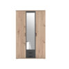 POCO Kleiderschrank Eiche Artisan Nachbildung B/H/T: ca. 120x197x54 cm