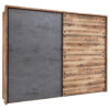 POCO Schwebetürenschrank Dover Alpin Lodge Nachbildung Betonoxid Optik B/H/T: ca. 270x210x60 cm POCO Schwebetürenschrank Dover Alpin Lodge Nachbildung Betonoxid Optik B/H/T: ca. 270x210x60 cm