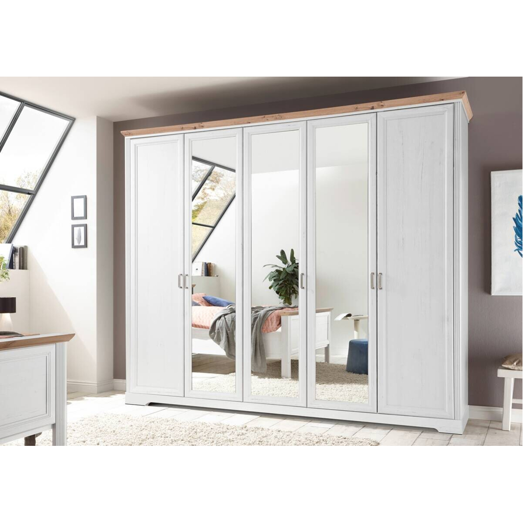 POCO Kleiderschrank Jasmin B/H/T: ca. 266x220x64 cm