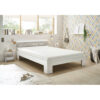 POCO Futonbett Lyon weiß Beton Optik Liegefläche B/L: ca. 140x200 cm