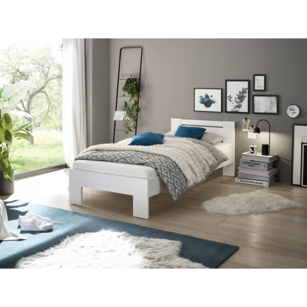 POCO Futonbett Cannes weiß Liegefläche B/L: ca. 90x200 cm