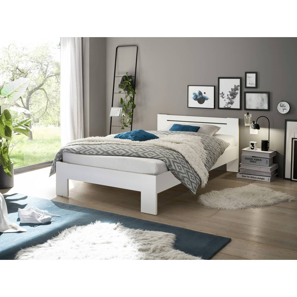 POCO Futonbett Cannes weiß Liegefläche B/L: ca. 120x200 cm