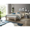 POCO Futonbett Cannes Eiche San-Remo Nachbildung Liegefläche B/L: ca. 120x200 cm