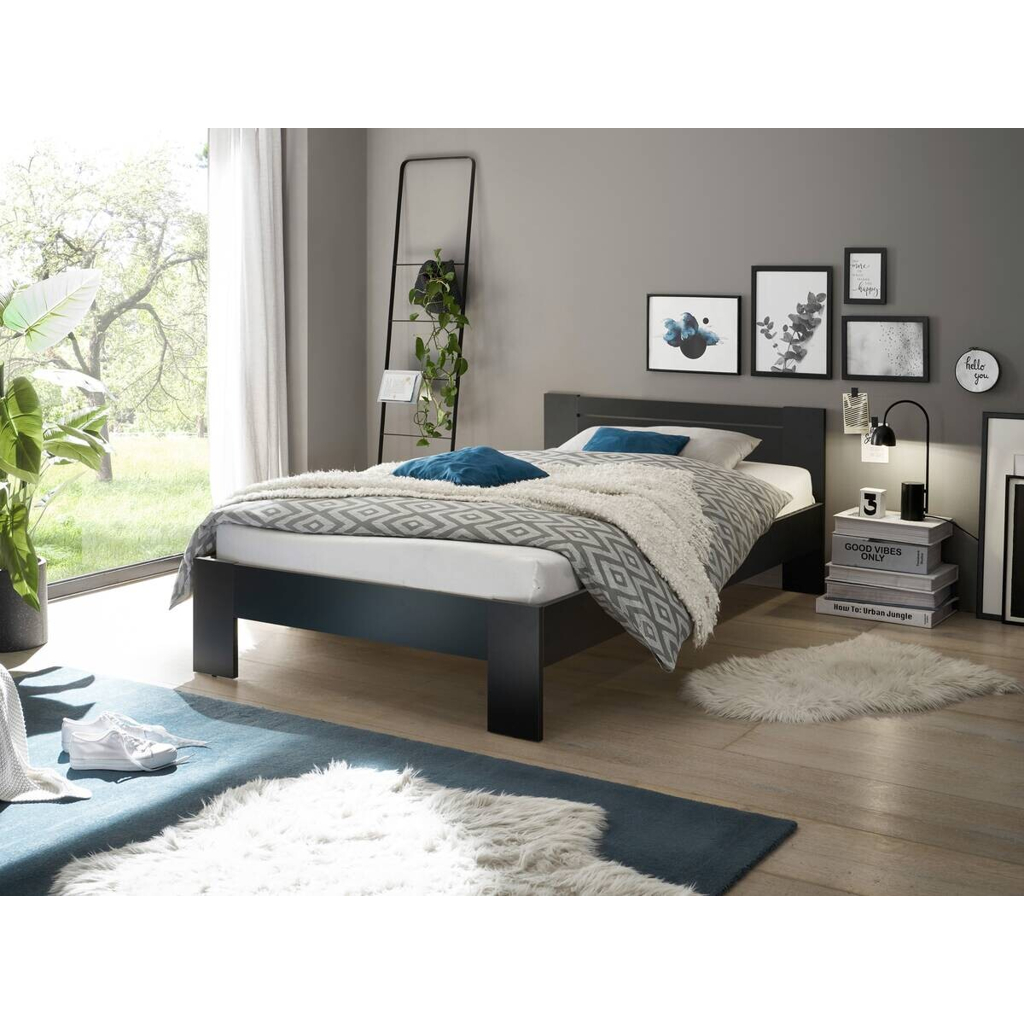 POCO Futonbett Cannes schwarz Liegefläche B/L: ca. 120x200 cm
