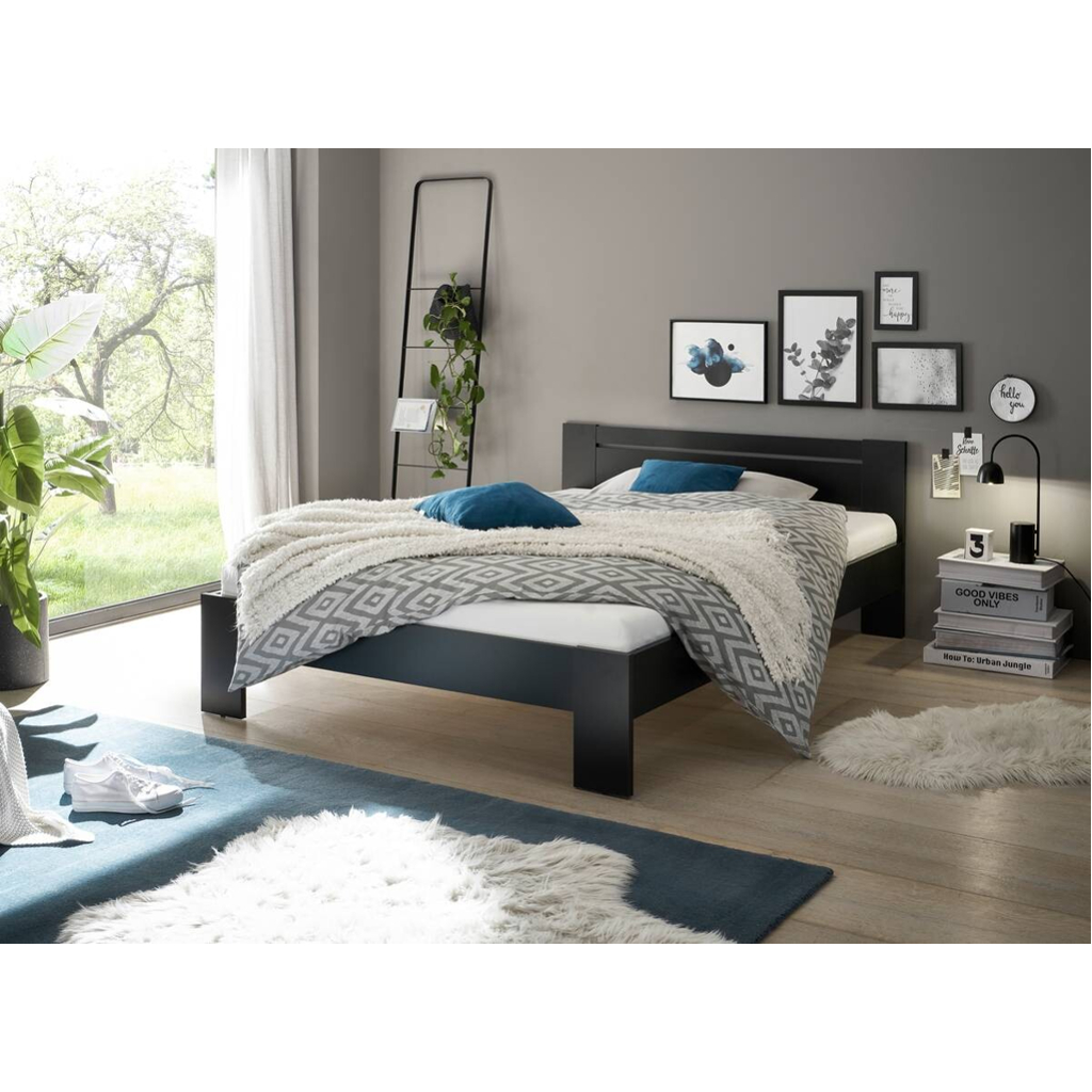 POCO Futonbett Cannes schwarz Liegefläche B/L: ca. 140x200 cm