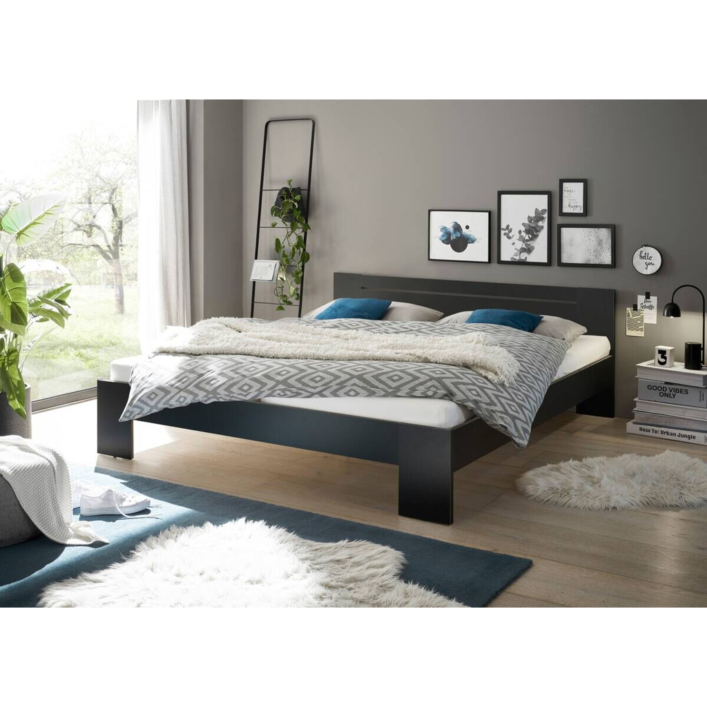 POCO Futonbett Cannes schwarz Liegefläche B/L: ca. 180x200 cm