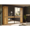 POCO Schwebetürenschrank Trattino Oak B/H/T: ca. 270x210x61 cm
