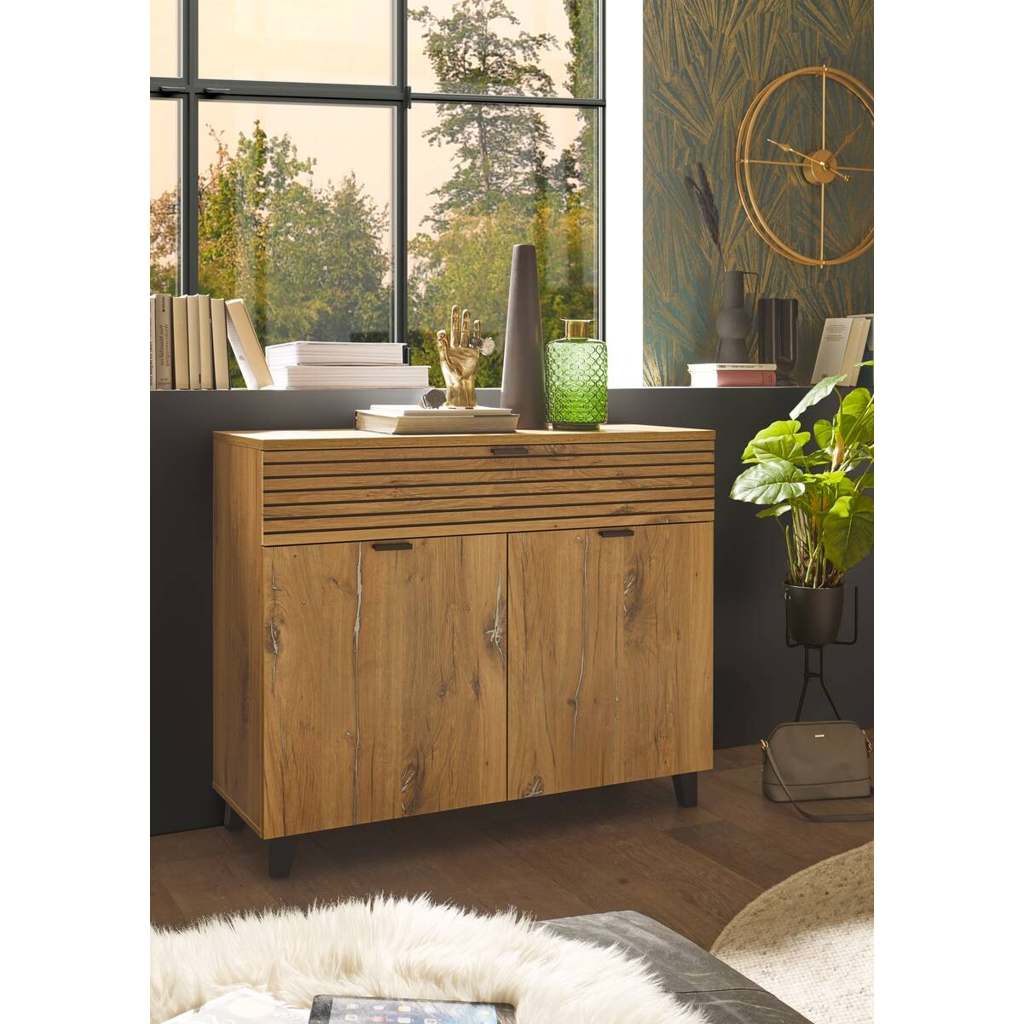 POCO Kommode Trattino Oak B/H/T: ca. 111x91x40 cm