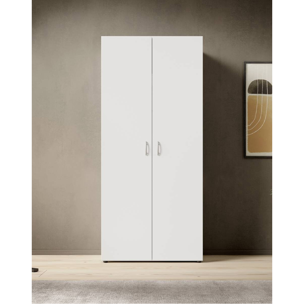 POCO Kleiderschrank Joe weiß B/H/T: ca. 81x176x50,8 cm