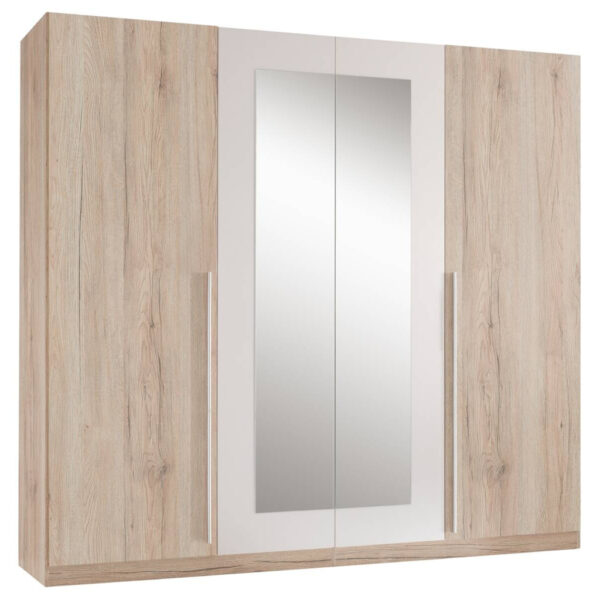 POCO Kleiderschrank Cano Eiche San-Remo Nachbildung B/H/T: ca. 228x213x62 cm