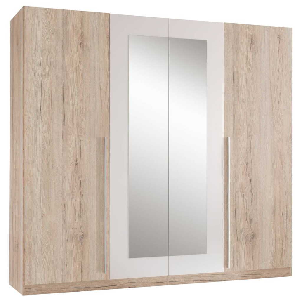 POCO Kleiderschrank Cano Eiche San-Remo Nachbildung B/H/T: ca. 228x213x62 cm