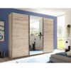 POCO Schwebetürenschrank Bravo Eiche San-Remo Nachbildung B/H/T: ca. 270x210x60 cm