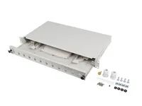 Lanberg 19″ Fiber Patchpanel 12xSC SIMPLEX/12xLC DUPLEX g – Glasfaser (LWL) – Duplex