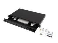 Lanberg 19″ Fiber Patchpanel 12xSC SIMPLEX/12xLC DUPLEX s – Glasfaser (LWL) – Duplex