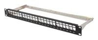 Lanberg 19″ Patchpanel Blank FTP für Keystone sw – 24 – Port – FTP