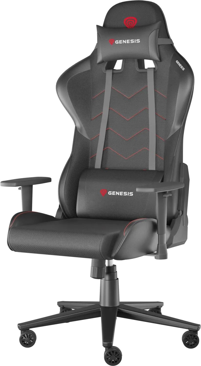 natec Genesis Nitro 550 G2 Gamingstuhl, schwarz