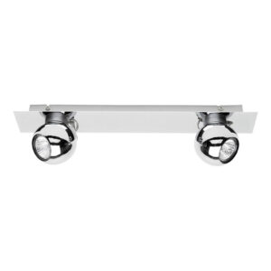 SPOT Light Spotbalken Sergio Chrom Metall B/H/T: ca. 45x11,5x8 cm GU10 2 Brennstellen