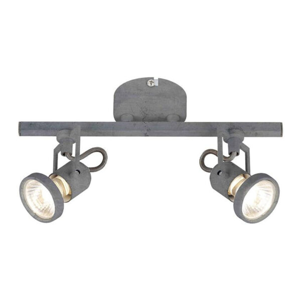 SPOT Light Spotbalken Concreto Beton Metall B/H/T: ca. 28x15x8 cm GU10 2 Brennstellen SPOT Light Spotbalken Concreto Beton Metall B/H/T: ca. 28x15x8 cm GU10 2 Brennstellen