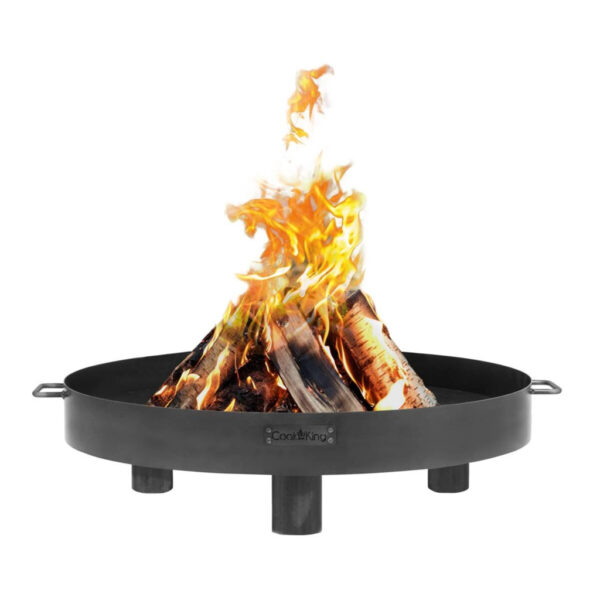 CookKing Feuerschale Tunis 60 schwarz Stahl B/H/T: ca. 60x20x60 cm