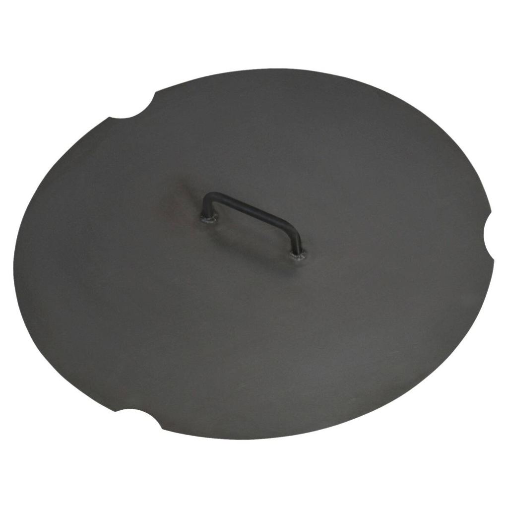 CookKing Deckel für Feuerschale schwarz Stahl B/T: ca. 82x82 cm