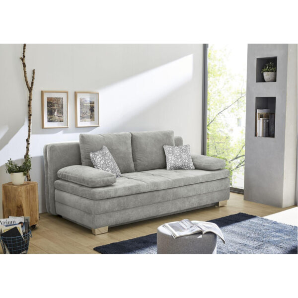 POCO Dauerschlafsofa grau Polyester B/H/T: ca. 203x85x106 cm POCO Dauerschlafsofa grau Polyester B/H/T: ca. 203x85x106 cm