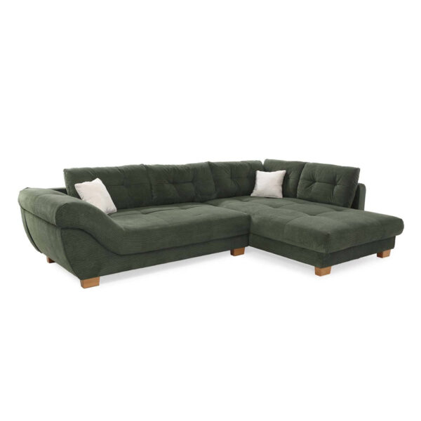 POCO Ecksofa grün Microfaser B/H/T: ca. 346x90x221 cm POCO Ecksofa grün Microfaser B/H/T: ca. 346x90x221 cm