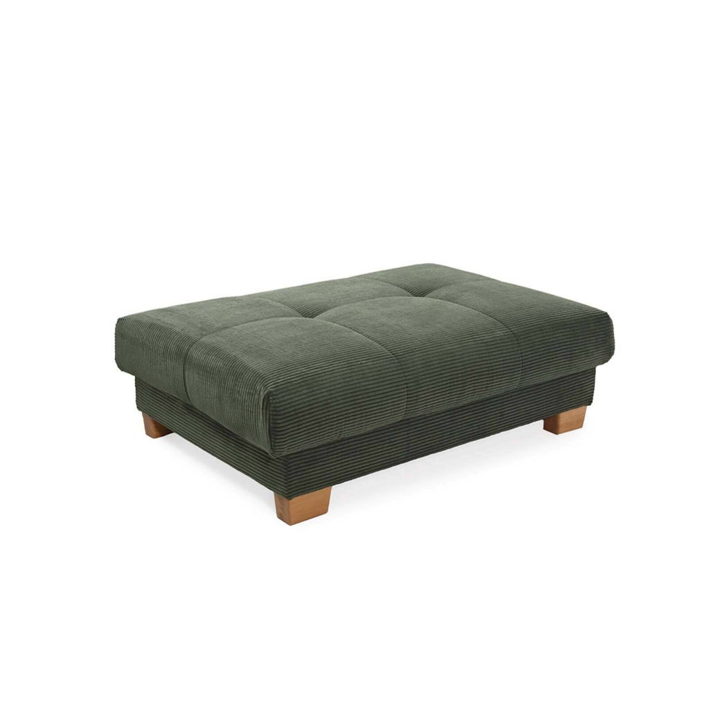 POCO Hocker grün Microfaser B/H/T: ca. 144x46x99 cm