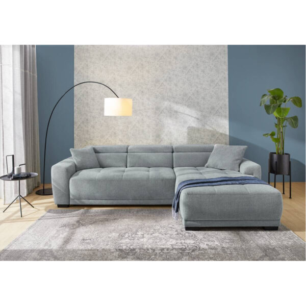 POCO Ecksofa mit elektrischer Sitztiefenverstellung grau Microfaser B/H/T: ca. 296x105x200 cm POCO Ecksofa mit elektrischer Sitztiefenverstellung grau Microfaser B/H/T: ca. 296x105x200 cm