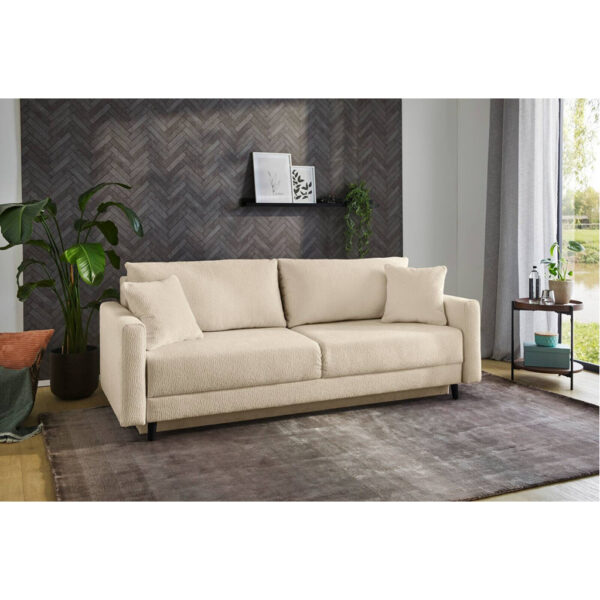 POCO Schlafsofa beige Polyester B/H/T: ca. 217x86x94 cm POCO Schlafsofa beige Polyester B/H/T: ca. 217x86x94 cm
