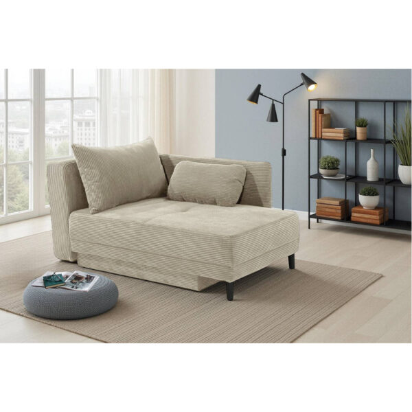 POCO Recamiere Greige Microfaser B/H/T: ca. 155x81x73 cm POCO Recamiere Greige Microfaser B/H/T: ca. 155x81x73 cm