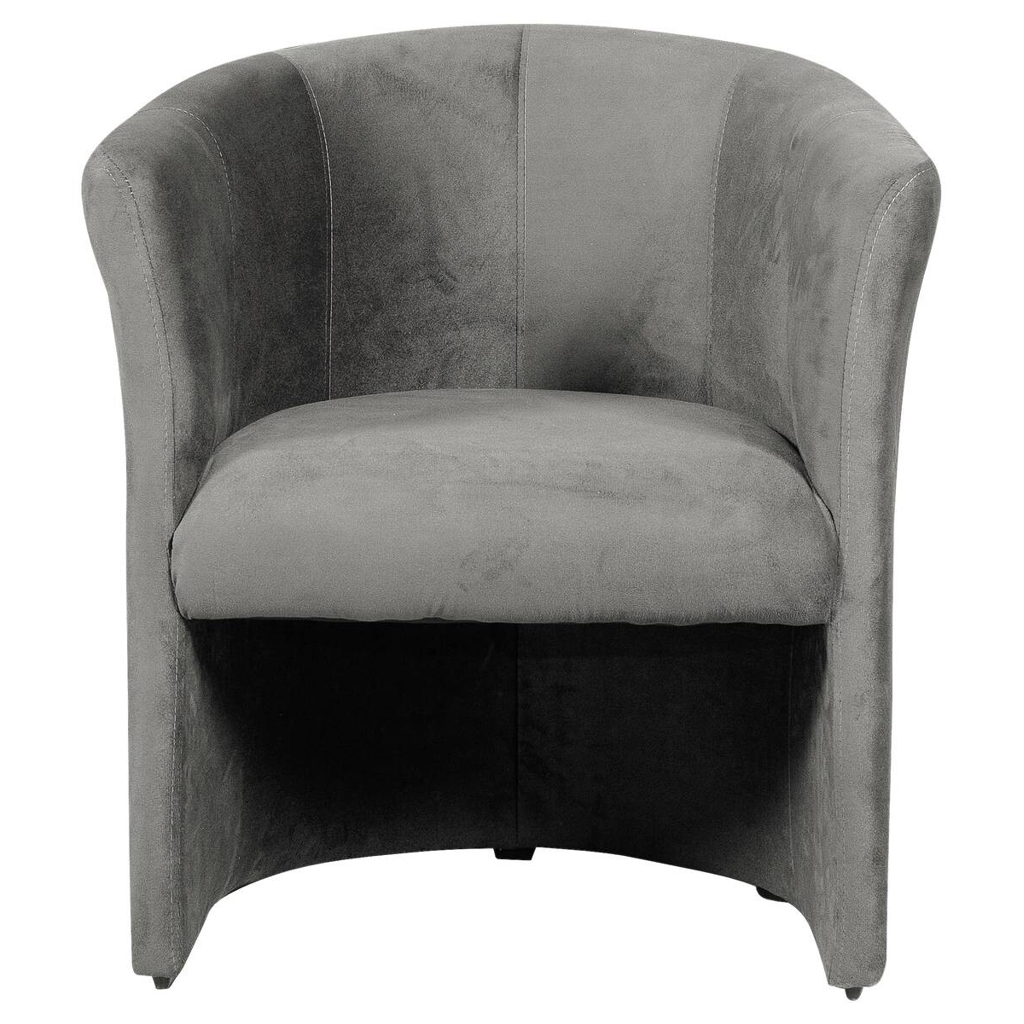 POCO Sessel grau Microfaser B/H/T: ca. 69x77x70 cm