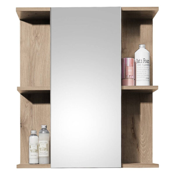 5903867539612 Spiegelschrank Vista
Oak Eiche Viking Nachbildung schwarz matt B/H/T: ca. 60x71x20 cm