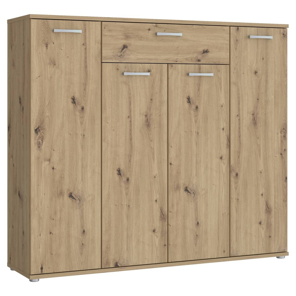 POCO Kommode Eiche Artisan Nachbildung B/H/T: ca. 139x121x35 cm