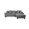POCO Ecksofa mit Bettfunktion und Bettkasten grau Microfaser B/H/T: ca. 293x96x178 cm POCO Ecksofa mit Bettfunktion und Bettkasten grau Microfaser B/H/T: ca. 293x96x178 cm